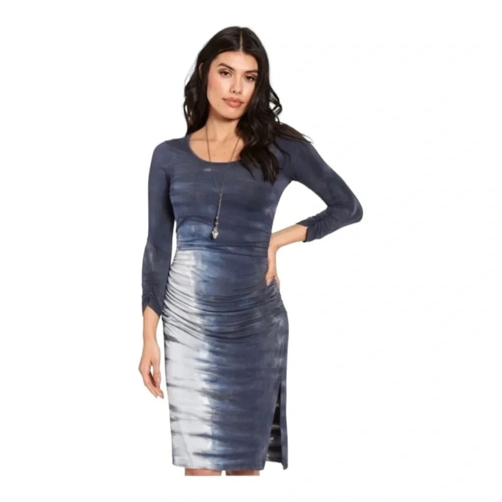 River + Sky Perfect Day Dress in Night Sky 🌌 XS